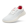 Women's Tree Runner Go - Blizzard/Vivid Red (Natural White Sole)