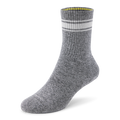 Anytime Crew Sock - Natural Grey Heather/Light Grey